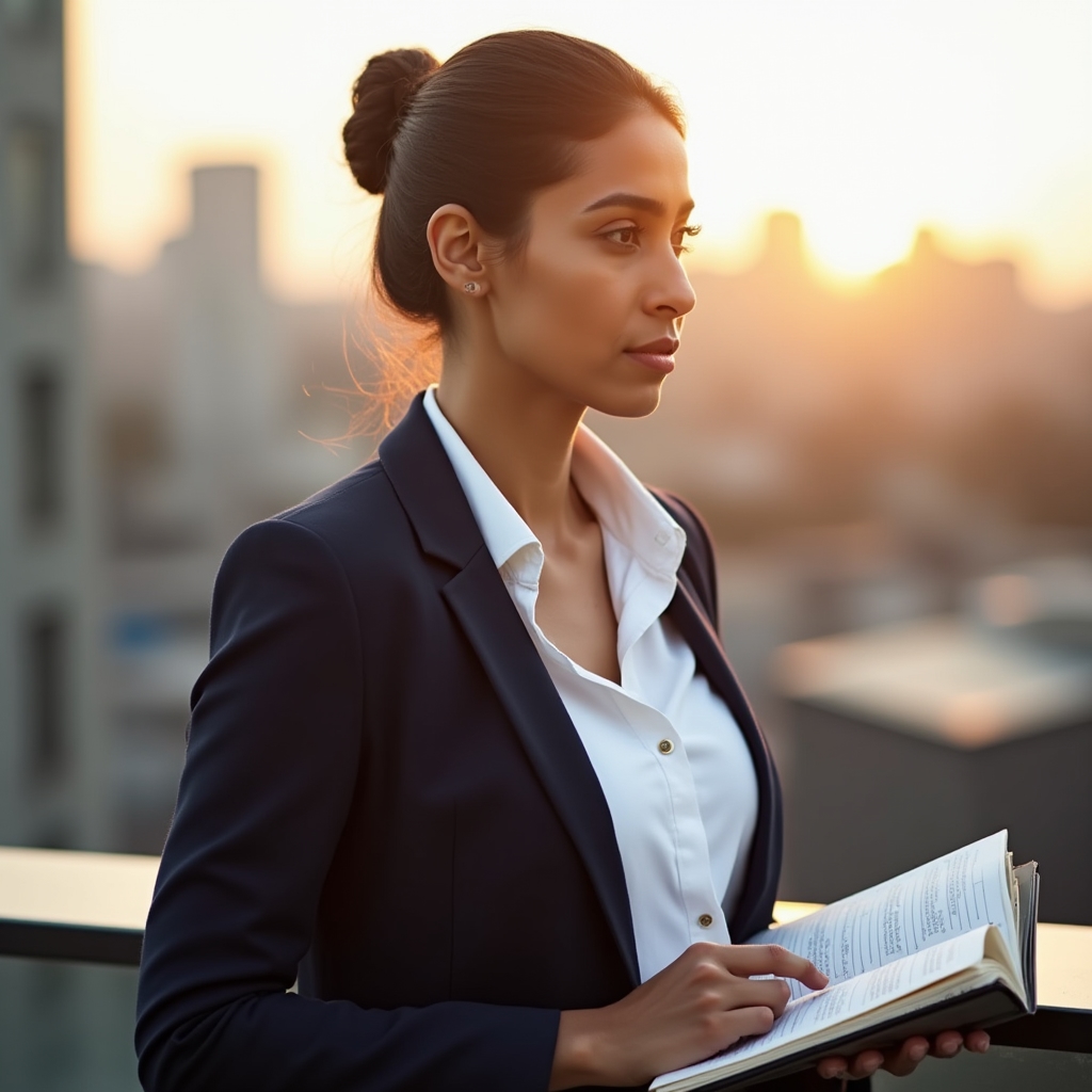Person pausing to reflect before making a decision under time pressure